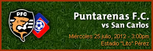 Proximo Juego Puntarenas F.C.